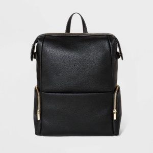 Target - A New Day™ Zip Closure Backpack -  Black
